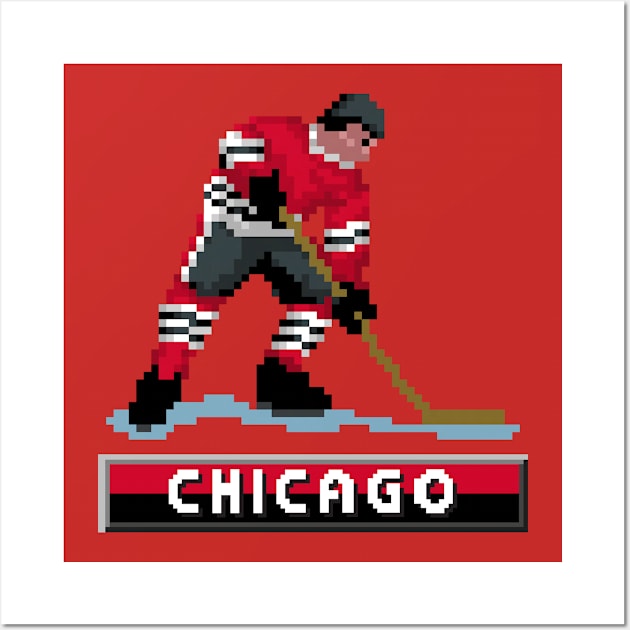 Chicago Hockey Wall Art by clarkehall